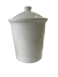 Fiesta Retired Small White Canister