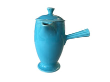 Load image into Gallery viewer, Vintage Fiesta Turquoise Demitasse  Stick Handle Coffee Server BEAUTIFUL
