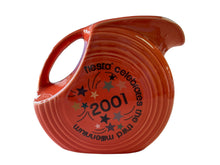 Load image into Gallery viewer, Fiesta Celebrates the Third Millennium  2001 Persimmon Pitcher
