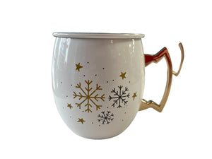 Cambridge Snowflake Mule Mug