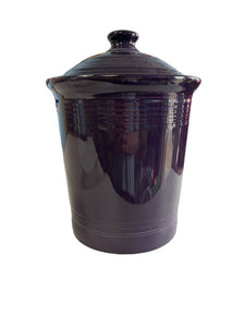 Fiesta Large Plum Canister, retired Color