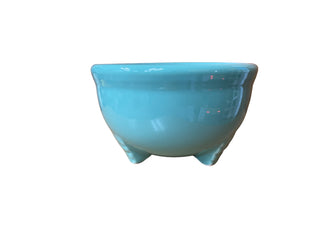 Fiesta Seamist Tripod Bowl Candle Bowl