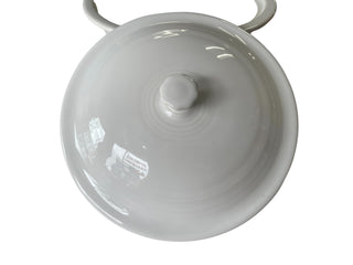Fiesta Large Covered Casserole White