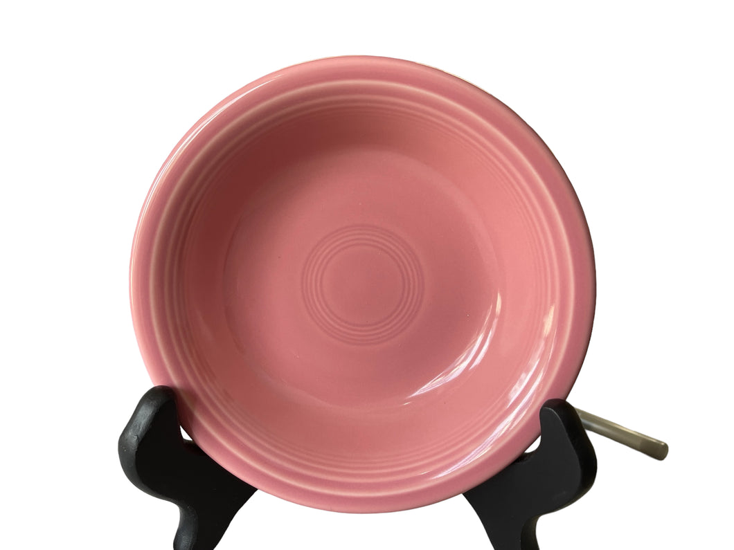 Fiesta Rose Fruit Bowl Retired Color