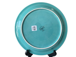 Fiesta Welled Serving Tray Snack Tray Turquoise