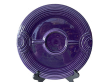 Load image into Gallery viewer, Fiesta Plum Round Hostess Tray Chip n Dip Retired
