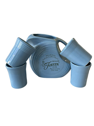 Fiesta Periwinkle 60th Anniversary Beverage Set