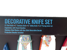Load image into Gallery viewer, Fiesta Decorative Knife Set 8pc

