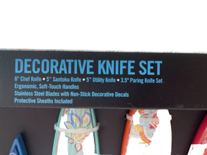 Fiesta Decorative Knife Set 8pc