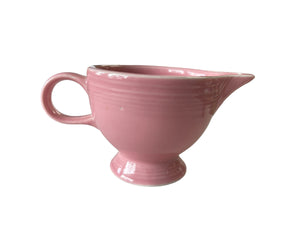 Fiesta Rose Ring Handled Creamer