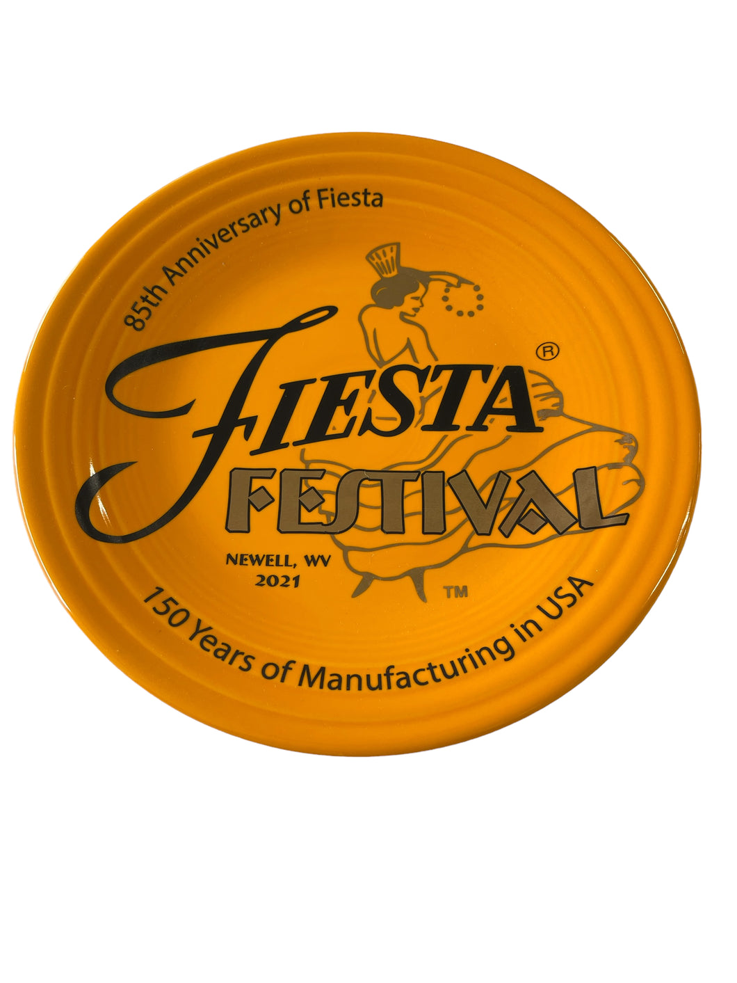 Fiestaware Butterscoth Fiesta Festival 2021 Lunch Plate Luncheon