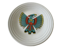 Load image into Gallery viewer, LUNCHEON PLATE thunderbird FIESTA exclusive NEW RELEASE turquoise poppy daffodil
