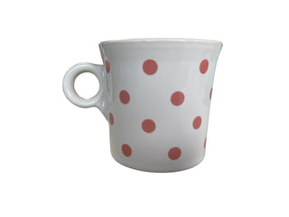Fiesta White w Peony Dots  Mug Outlet Exclusive 2023