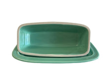 Load image into Gallery viewer, Fiesta Sea Mist Butter Dish Retired Color &amp; Shape Original Covered
