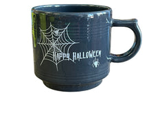 Load image into Gallery viewer, Fiesta Stacking Mug Halloween Spider Web
