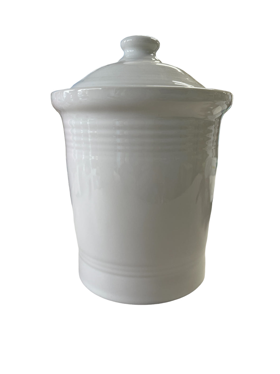Fiesta Retired White Canister Large