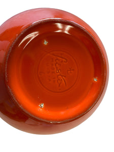 Vintage Fiesta #6 Red Nesting Bowl