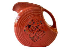 Load image into Gallery viewer, Fiesta Celebrates the Third Millennium  2001 Persimmon Pitcher
