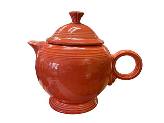 Fiesta Large 44oz Teapot Persimmon Retired design