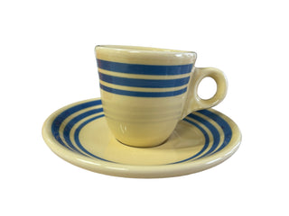 Fiesta HLCCA Exclusive Blue Stripe Demi Cup & Saucer