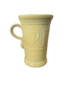 Fiesta Cappuccino Mug Yellow