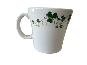 Fiesta Ware St. Patrick’s Day Tapered Mug Mug Shamrocks