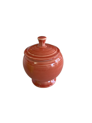 Fiesta Persimmon Individual Sugar Bowl