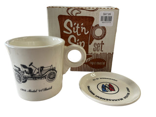 HLC  1908 Model "10 "  Buick Advertising Mug