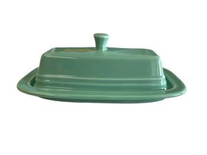 Fiesta Sea Mist Butter Dish Retired Color & Shape Original Covered