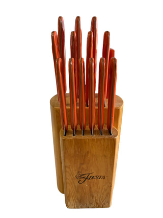 Fiesta 15 pc Cutlery Set USED