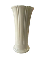 Load image into Gallery viewer, Vintage Fiesta Ivory 8&quot; Flower Vase
