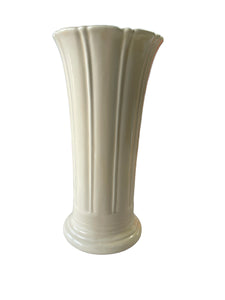 Vintage Fiesta Ivory 8" Flower Vase