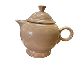Fiesta Apricot Large Teapot P86 Retired Color