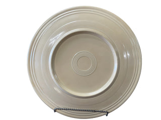 Vintage Fiesta Ivory Chop Plate 12"