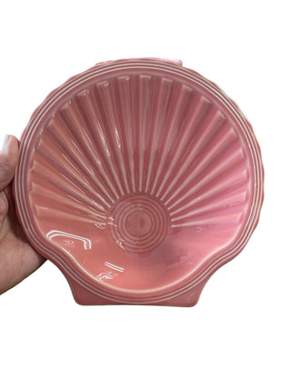Fiesta Peony Shell Plate Embossed