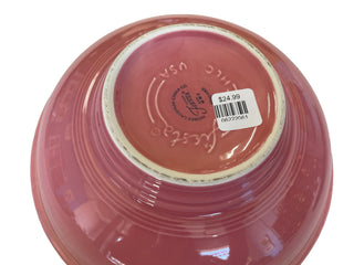 Fiesta Rose Pedestal Bowl