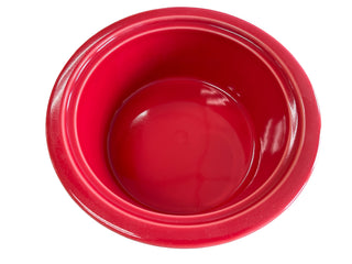 Fiesta Scarlet New Style Casserole 90oz Covered Casserole