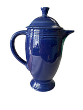 Load image into Gallery viewer, Vintage Fiesta Cobalt Coffee Server
