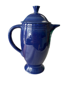 Vintage Fiesta Cobalt Coffee Server