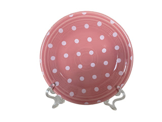 Fiesta  Peony Dots on White Salad Plate HLCCA OUTLET EXCLUSIVE 2023