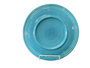 Vintage Fiesta Turquoise Luncheon Plate