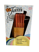 Load image into Gallery viewer, Fiesta 15 pc Cutlery Set USED
