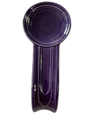 Fiesta Plum Spoon Rest Retired Color