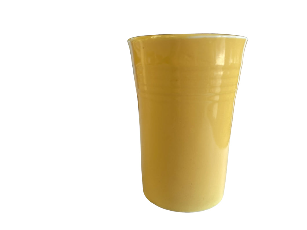 Vintage Fiesta Yellow Juice Tumbler