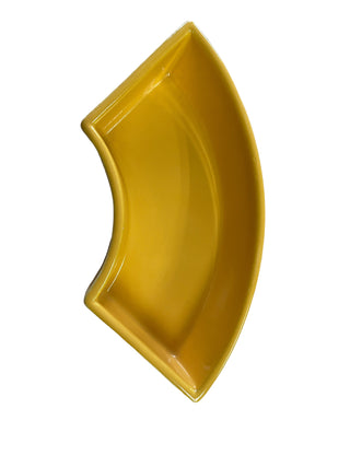 Vintage Fiesta Relish Tray Green, Yellow & Ivory Mixed Set