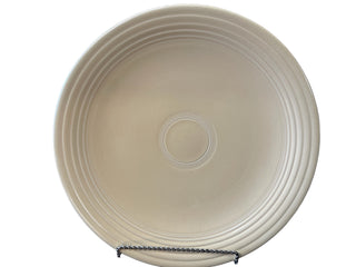 Vintage Fiesta Ivory Chop Plate 12"