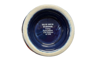 Fiesta China Specialties Blue Deco  Blossom Individual Sugar