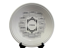 Load image into Gallery viewer, Fiesta White 1993 China Specialties Calendar Plate
