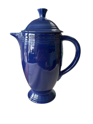 Vintage Fiesta Cobalt Coffee Server