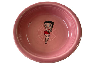 Fiesta Betty Boop 19oz Cereal Bowl Rose